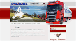 Desktop Screenshot of gwizdziel.pl